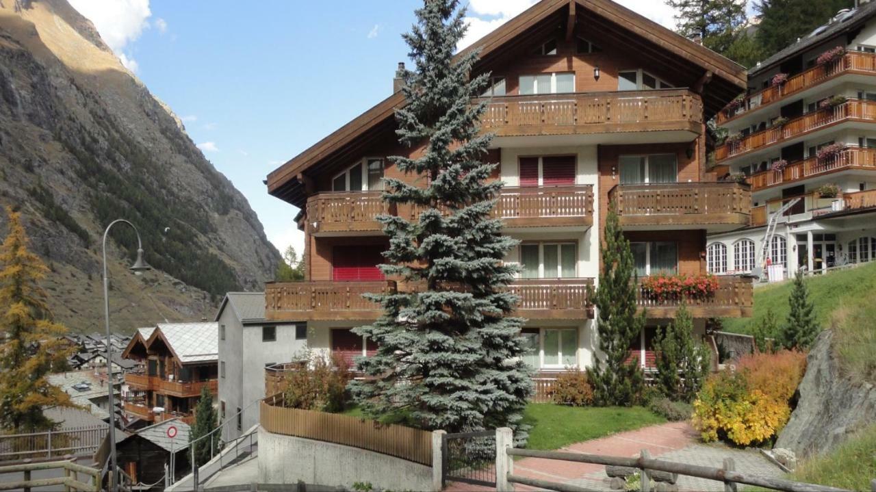 Апартаменты Haus Colmar Церматт Экстерьер фото