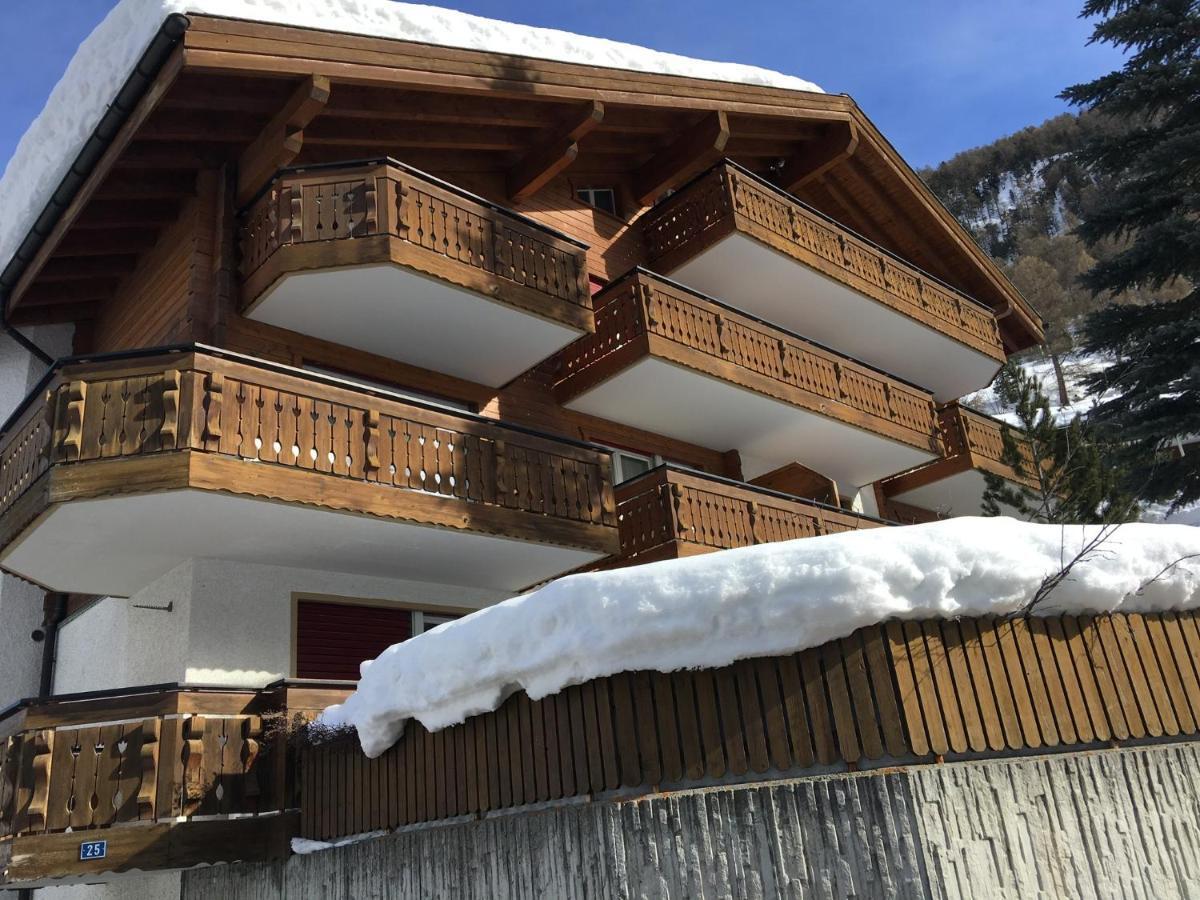 Апартаменты Haus Colmar Церматт Экстерьер фото